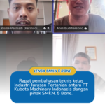 SMKN 5 Bone dan PT Kubota Sepakati Langkah Awal Penyelarasan Kurikulum Industri Jurusan Pertanian